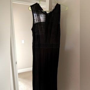 Long black maxi dress size medium